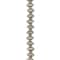 12 Pack: Silver Dotted Rondelle Metal Beads, 10mm by Bead Landing™